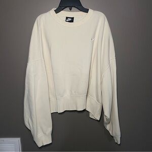 Nike cropped sweatshirt